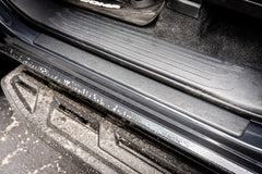 Door Sill Protector Extensions - 2024+ Tacoma Double Cab - StickerFab