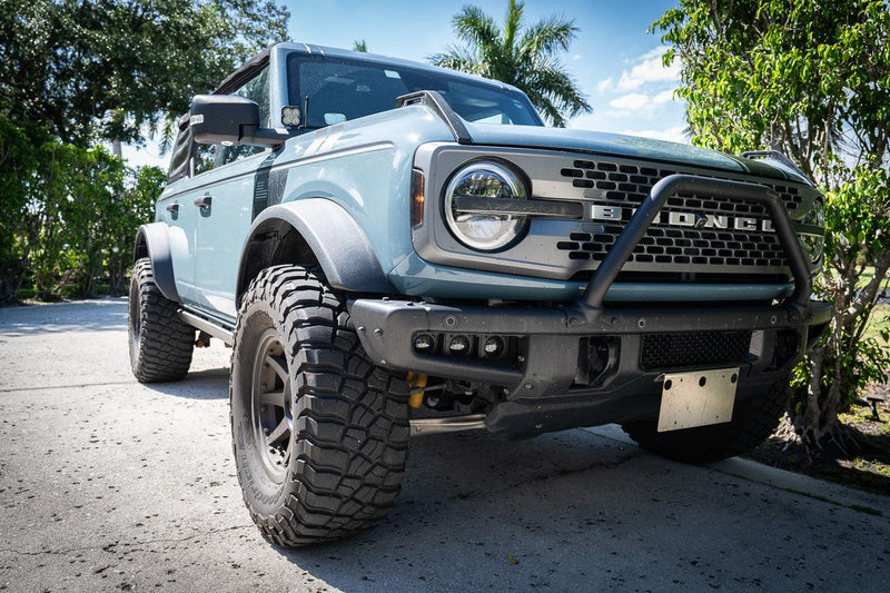 OSD Center Grille Guard Panel - 2021+ Bronco (HD Modular Bumper) - StickerFab