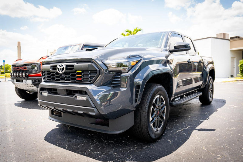 TRD Style Heritage Grille Tri Bar Overlays - 2024+ Tacoma - StickerFab