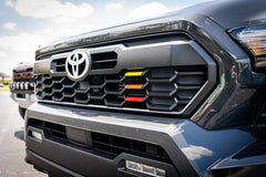 TRD Style Heritage Grille Tri Bar Overlays - 2024+ Tacoma - StickerFab