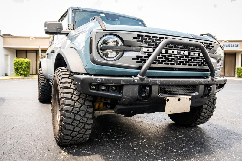 OSD Center Grille Guard Panel - 2021+ Bronco (HD Modular Bumper) - StickerFab