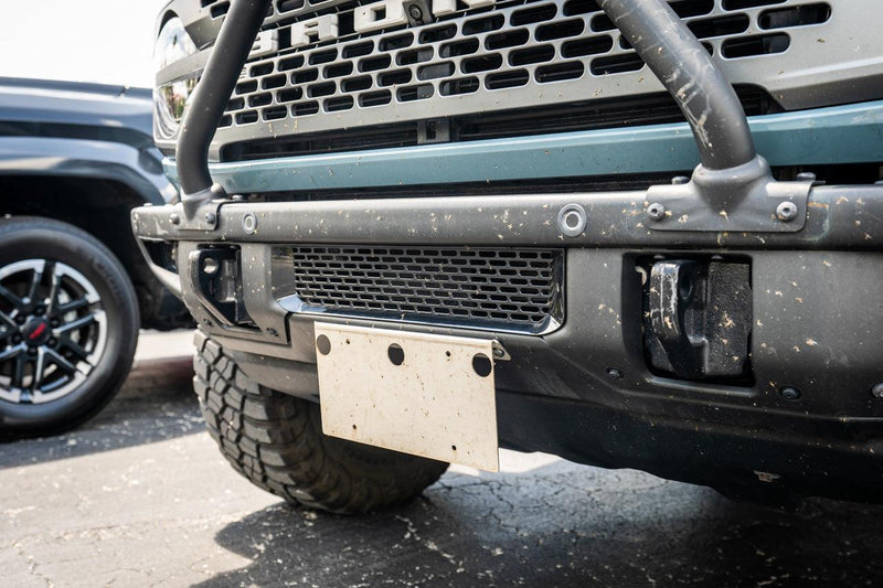 OSD Center Grille Guard Panel - 2021+ Bronco (HD Modular Bumper) - StickerFab