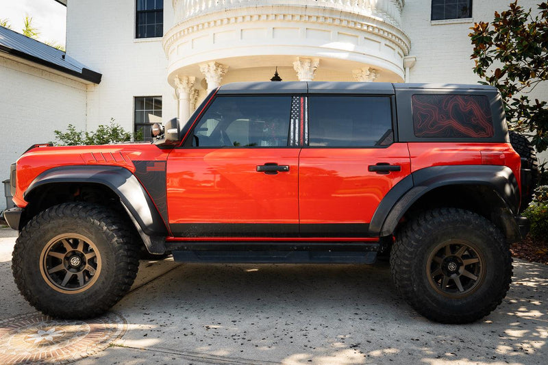 Topo EZ Install Door Cup Protectors - 2021+ Bronco - StickerFab