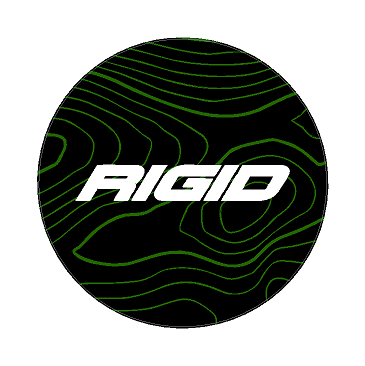 Rigid 360 Series 4" Light Cover Topo Overlays - Universal