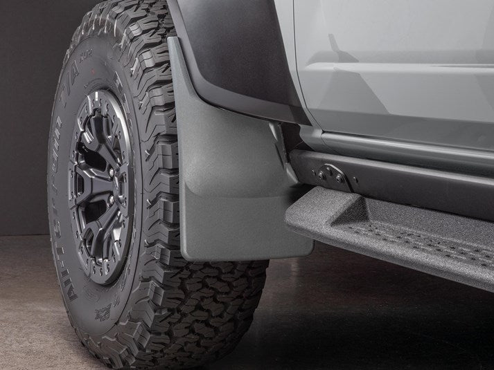 WeatherTech No Drill Front & Rear MudFlaps - 2022+ Bronco Raptor