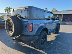 Topo Hardtop Side Window Overlays - 2021+ Bronco 4 Door