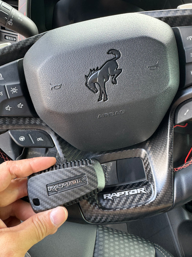 21 Offroad Carbon Fiber Key Case - 2021+ Bronco / 2018+ F150 Raptor / 2024+ Ranger Raptor - StickerFab