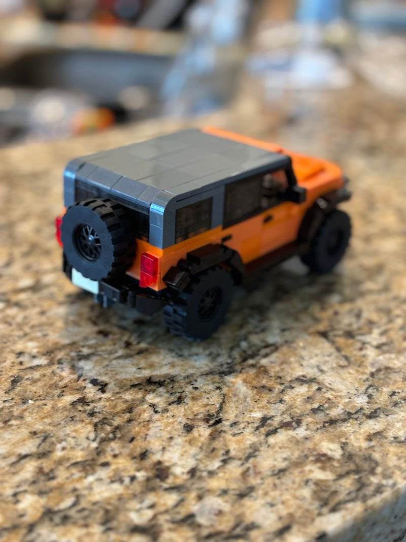 PVT 6th Gen Block Toy Model - 4 Door - StickerFab