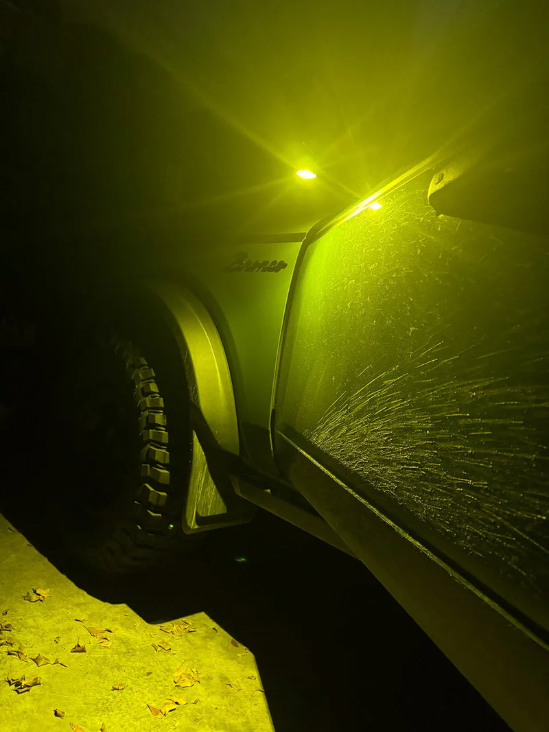 Puddle Light Covers (Amber or Yellow) - 2021+ Bronco