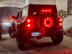 OS Lighting Spare Tire Wheel Ring Third Brake Light - *2021+ Bronco - StickerFab