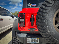 Topo EZ Install Door Cup Protectors - 2021+ Bronco - StickerFab