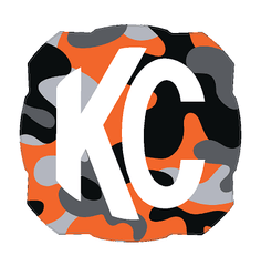 KC HiLITES Flex Era 4 Light Cover Overlays - Universal - StickerFab