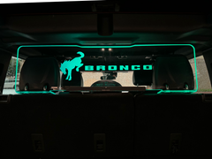 WindRestrictor Etched Acrylic Light Up Graphic Panel - 2021+ Bronco 4 Door