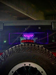 WindRestrictor Etched Acrylic Light Up Graphic Panel - 2021+ Bronco 4 Door