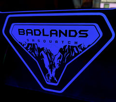 WindRestrictor Etched Acrylic Light Up Graphic Panel - 2021+ Bronco 4 Door