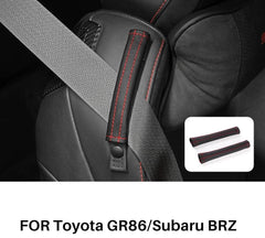 OSD Seatbelt Guide Strap Covers fits 2022+ BRZ / GR86 - StickerFab