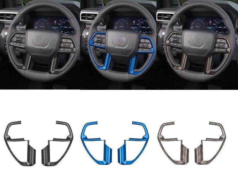 OSD Steering Wheel Trim Overlays - 2024+ Tacoma - StickerFab