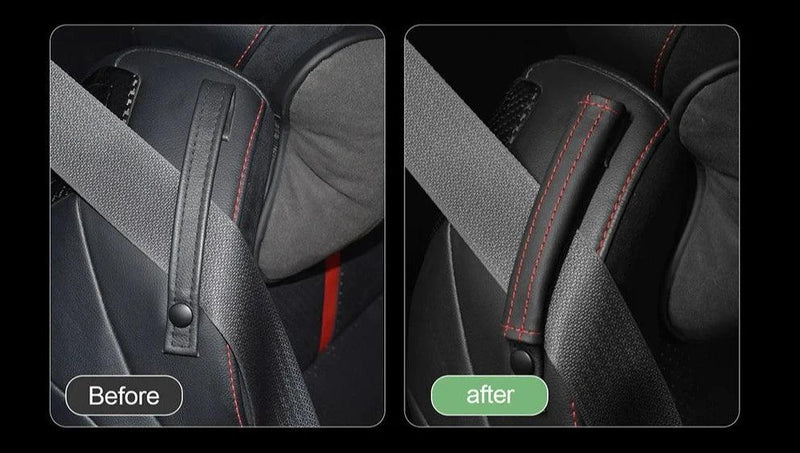 OSD Seatbelt Guide Strap Covers fits 2022+ BRZ / GR86 - StickerFab