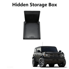 OSD Simple Hidden Storage Box for Center Console Lid - 2021+ Bronco - StickerFab