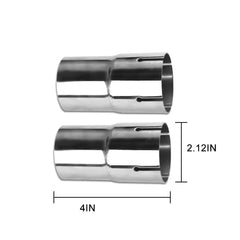 OSD Exhaust Tip Extenders for OEM Exhausts fits 2022+ BRZ / GR86 - StickerFab