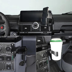 OSD Center Phone / Cup Holders (3 Versions) - 2024+ Grenadier - StickerFab