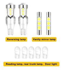 OS Lighting 9 LED Bulb Kit (Reading, Vanity, Trunk, Door, Reverse) fits 2022+ BRZ / GR86 - StickerFab