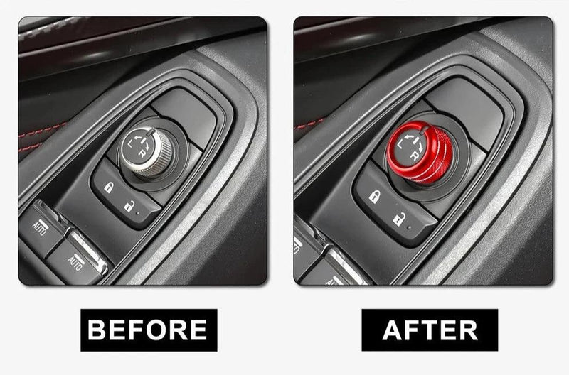 SFB CNC Mirror Adjustment Knob for 2022+ WRX / 2024+ Crosstrek - StickerFab