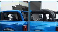 OSD Full Roll Bar Wrap (Cloth or Leather) - 2021+ Bronco 2 Door - StickerFab