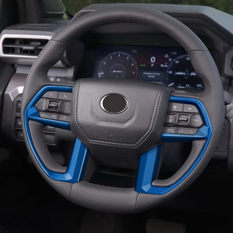 OSD Steering Wheel Trim Overlays - 2024+ Tacoma - StickerFab