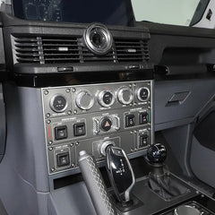 OSD Climate Control / Center Dash Aluminum Knob Rings - 2024+ Grenadier - StickerFab