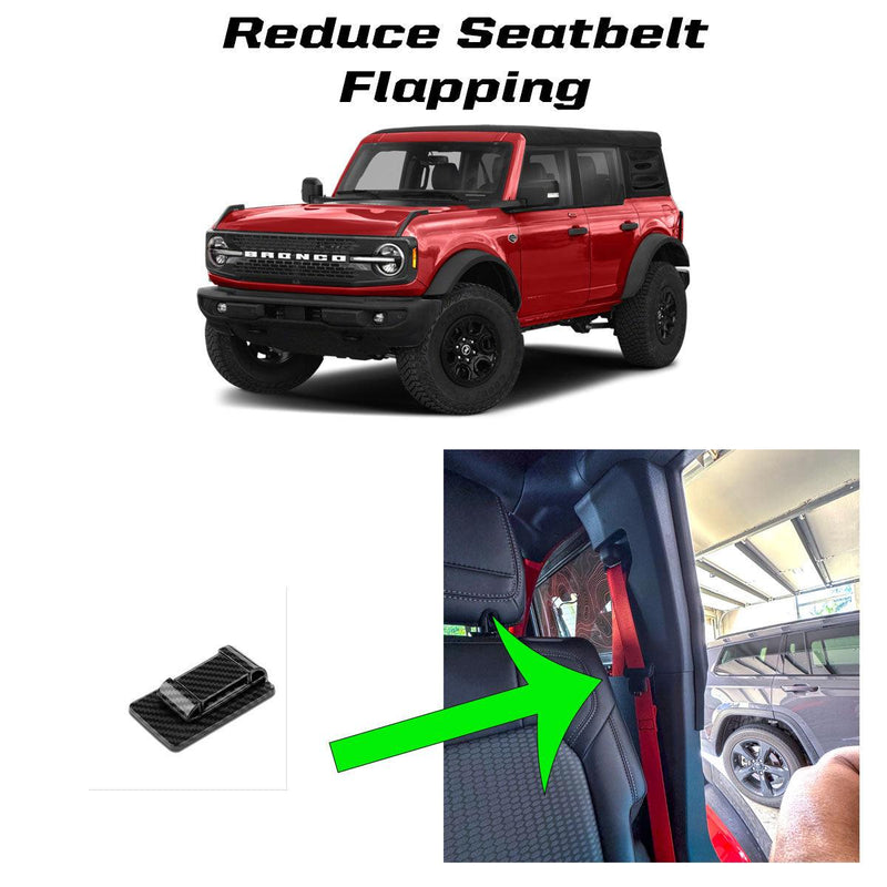 V2 Seatbelt Retention Buckles (ABS) - Universal - StickerFab