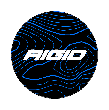 Rigid 360 Series 4" Light Cover Topo Overlays - Universal