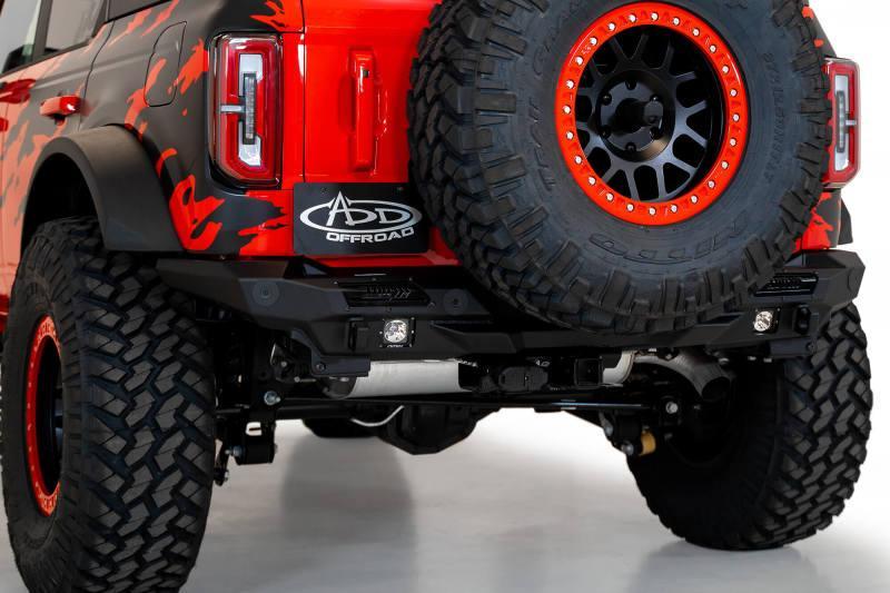 Addictive Desert Designs Stealth Fighter Rear Bumper - 2021+ Bronco - StickerFab