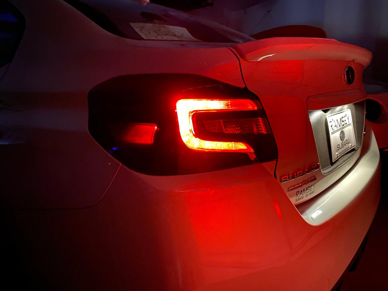 Aftermarket Taillight Style Overlays - 2015-2021 Subaru WRX / STI - StickerFab