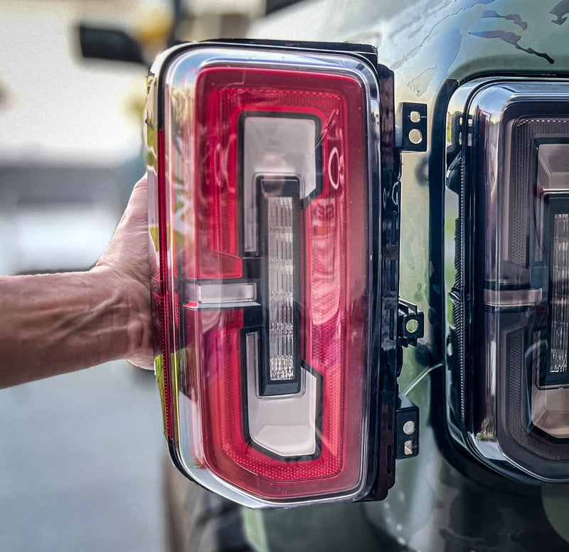 Archaic Dual Compatibility OE+ Sequential Style LED Taillights - 2021+ Bronco - StickerFab