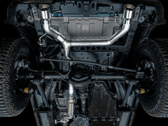 AWE Tuning 2021+ Ford Bronco 0FG Dual Rear Exit Exhaust w/4.5
