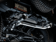 AWE Tuning 2021+ Ford Bronco 0FG Dual Rear Exit Exhaust w/4.5