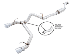 AWE Tuning 2021+ Ford Bronco 0FG Dual Rear Exit Exhaust w/4.5