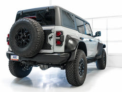 AWE Tuning 22-24 Ford Bronco Raptor 4WD Dual BashGuards Cat-Back SwitchPath Exhaust (No Tips) - 2022+ Bronco Raptor - StickerFab