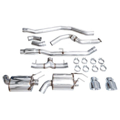 AWE Tuning FWD Touring Edition Catback Exhaust - 2023+ Integra 1.5L / Civic 1.5L - StickerFab