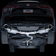 AWE Tuning FWD Touring Edition Catback Exhaust - 2023+ Integra 1.5L / Civic 1.5L - StickerFab