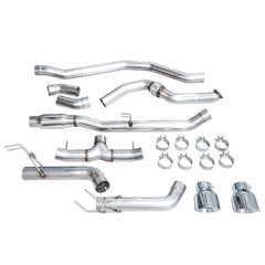 AWE Tuning FWD Track Edition Catback Exhaust - 2023+ Integra 1.5L / Civic 1.5L - StickerFab