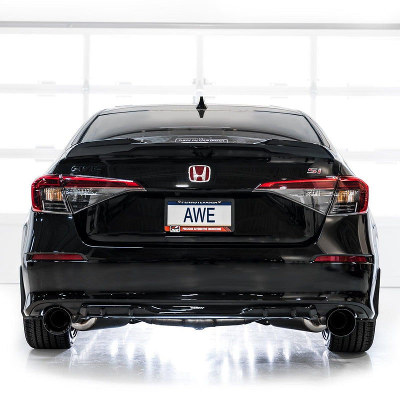 AWE Tuning FWD Track Edition Catback Exhaust - 2023+ Integra 1.5L / Civic 1.5L - StickerFab