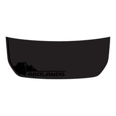 Badlands South Dakota Stealth Hood Overlay - 2021+ Bronco - StickerFab