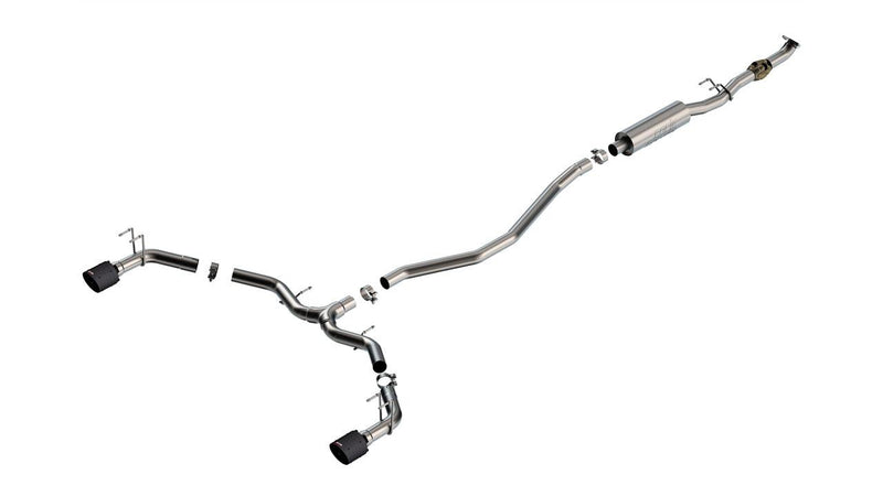 Borla S-Type 1.5L Cat-back Exhaust System - 23+ Integra / 22+ Civic - StickerFab