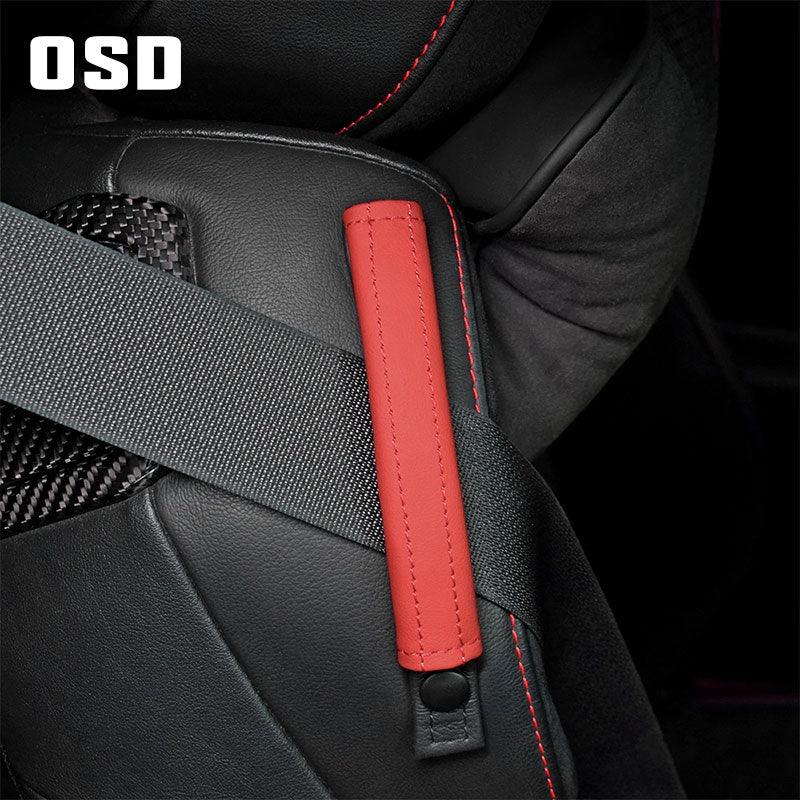 OSD Seatbelt Guide Strap Covers fits 2022+ BRZ / GR86 - StickerFab