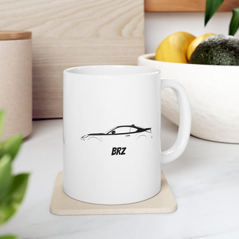 Custom Prints "BRZ" (ZC6) Ceramic Mug 11oz for 2022+ BRZ - StickerFab