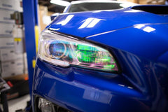 Chameleon Headlight Overlays - 2015-2020 WRX / STI - StickerFab