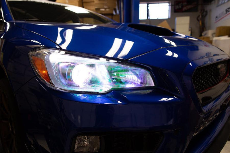 Chameleon Headlight Overlays - 2015-2020 WRX / STI - StickerFab