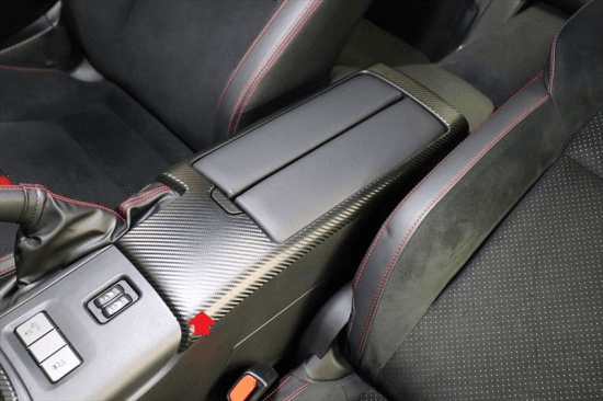 Cup Holder Trim 3D Carbon Overlays - 2022+ BRZ / GR86 - StickerFab
